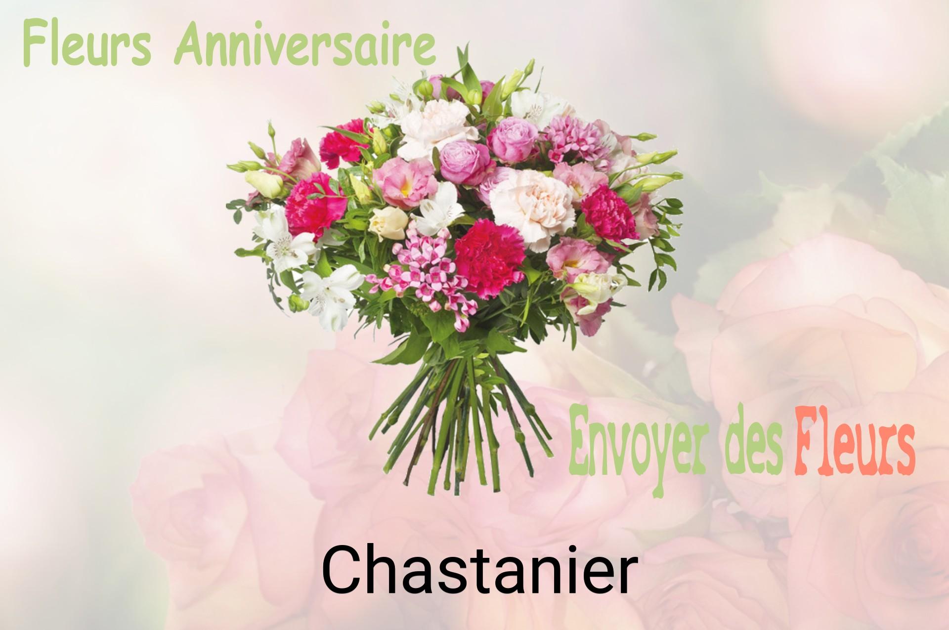 Bouquet de fleurs d’anniversaire livré à Chastanier