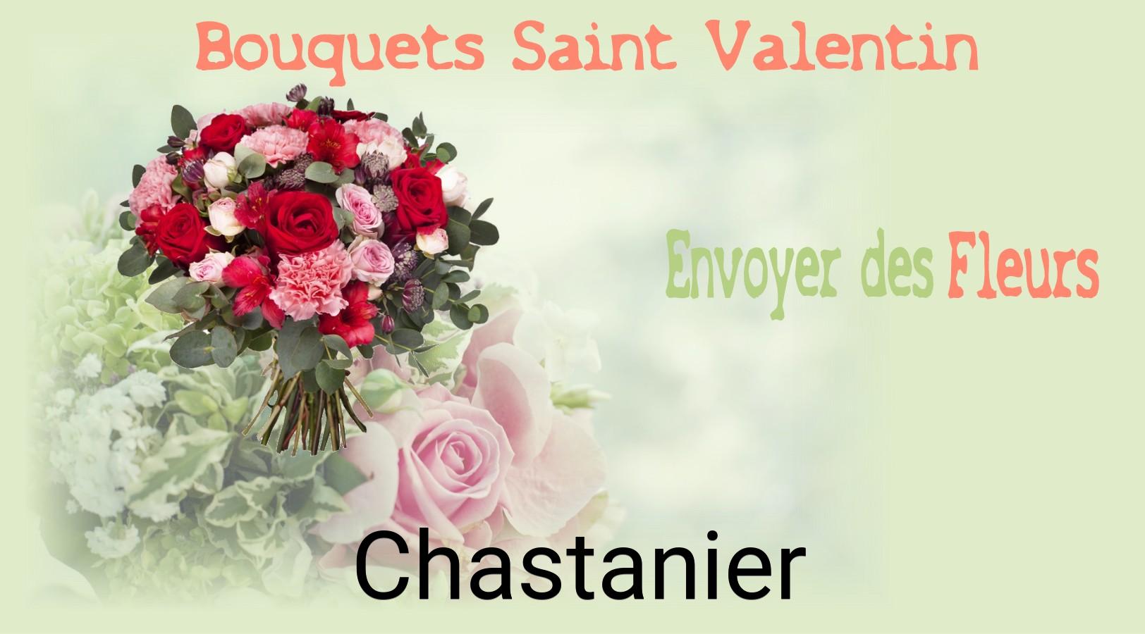 Roses de Saint-Valentin livrées à Chastanier